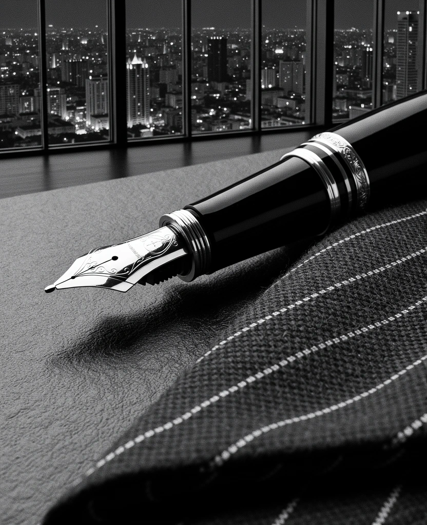 Luxury fabric and watch detail